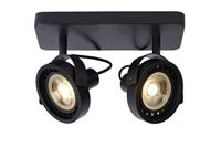 Lucide TALA LED Spot 2xGU10/12W DTW Zwart