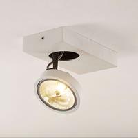 Arcchio Jorvin plafondspot, 1-lamp, wit