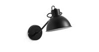 Kave Home Offelis wandlamp zwart