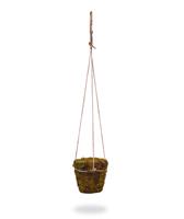 maxifleur Moss Topf mit Jute-Seilaufhänger 70 cm