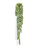 Senecio Pearl kunst hangplant 55cm