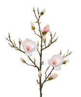 Magnolia kunsttak 100 cm roze