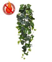 Hedera kunsthangplant 125 cm groen - brand vertragend