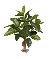 Philodendron kunstplant 70 cm op voet