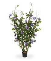 Clematis kunstheg 125 cm paars