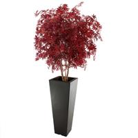 Acer Maple deluxe kunstboom 165cm - burgundy