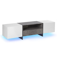 Beliani TV-meubel betonlook RUSSEL