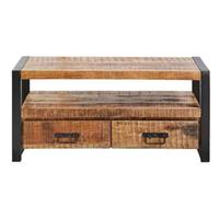 Leen Bakker TV meubel Scott - metaal/hout - 20x110x45 cm