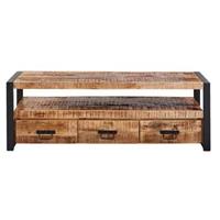 Leen Bakker TV meubel Scott - metaal/hout - 50x150x45 cm