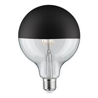 Paulmann Globe 6,5 Watt E27 Kopfspiegel Schwarz matt Warmweiß LED-Leuchtmittel, E27, Warmweiß