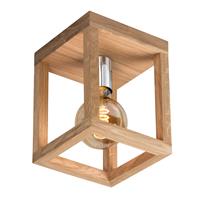 SPOT Light Plafondlamp KAGO Natuurproduct van eikenhout, duurzaam met FSC-certificaat, bijpassende LM E27, Made in EU