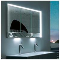 Keuco Spiegelschrank Royal Lumos (Badezimmerspiegelschrank mit Beleuchtung LED), Unterputz-Einbau, mit Steckdose