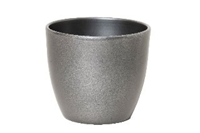Tuinland Pot Boule D15xH12 Metallic