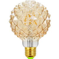 groenovatie E27 LED Filament Pine Goud Globelamp 4W Extra Warm Wit Dimbaar