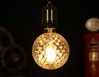 groenovatie E27 LED Filament Pine Globelamp 4W Warm Wit Dimbaar