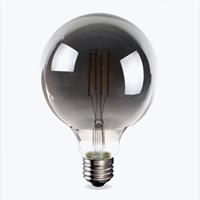 groenovatie E27 LED Filament Smoke G180 XL Globelamp 8W Warm Wit Dimbaar