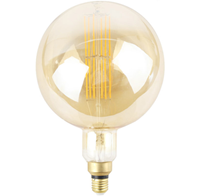 groenovatie E27 LED Filament XL G200 Goud Globelamp 12W Warm Wit Dimbaar