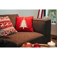 Tom Tailor home24 Kissenbezug Knitted Red Tree