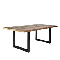 Möbel Exclusive Tisch aus Recyclingholz Stahl