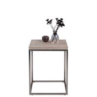 Möbel4Life Tischchen in Beton Grau Metall