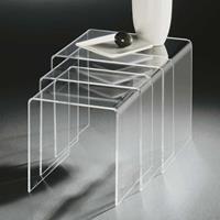 TopDesign Tischchen Set aus Acrylglas modern (3-teilig)