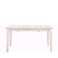 Möbel4Life Echtholzesstisch in Weiß lackiert Landhausstil