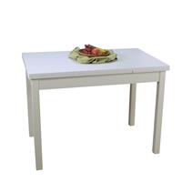 Möbel4Life Küchentisch ausziehbar Weiß