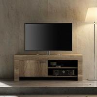 Homedreams Fernseh Unterschrank in Wildeichefarben 140 cm breit