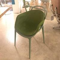 kartell Masters Stuhl Sitzpolster Sitzauflage Stapelstühle  Farbe: grün Polsterform: Eero Sarrinen Form