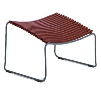 Click Footrest Fußbank Stühle  Farbe: graublau