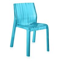 kartell Frilly Stühle  Farbe: türkis