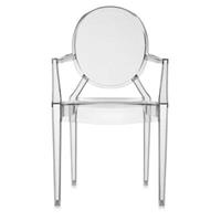 kartell Louis Ghost Stapelstühle  Farbe: helles fumé