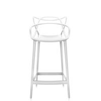 kartell Masters Stool Stapelstühle  Farbe: weiss Höhe: 99 cm