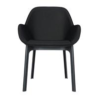 kartell Clap PVC Stühle  Gestellfarbe: schwarz Bezu schwarz