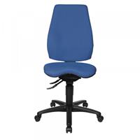 Topstar Bürodrehstuhl Body Balance 450 ohne Armlehnen blau