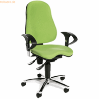 Topstar Bürodrehstuhl Sitness 10 mit Armlehnen apfelgrün