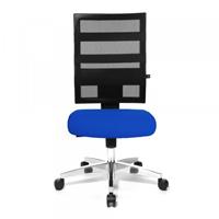 Topstar Bürodrehstuhl X-Pander ohne Armlehnen blau/schwarz