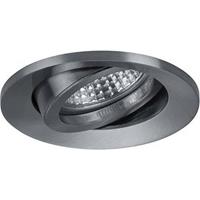 BRUMBERG LED inbouwspot Berrie-R, 3000K, aan/uit, nikkel