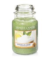 Yankee Candle - Vanilla Lime Geurkaars arge Jar - Tot 150 Branduren