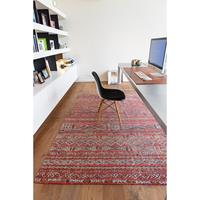 Home24 Laagpolig vloerkleed Kilim Fez Red, 