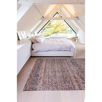 Home24 Laagpolig vloerkleed Kilim Agdal Brown, 