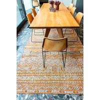 Home24 Laagpolig vloerkleed Kilim Riad Orange, 