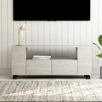 VidaXL Tv-meubel 120x35x43 cm spaanplaat betongrijs
