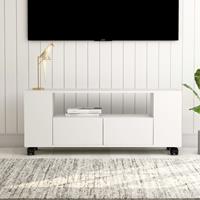vidaXL Tv-meubel 120x35x43 cm spaanplaat wit