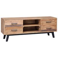 vidaxl Tv-meubel 120x30x45 cm massief teakhout