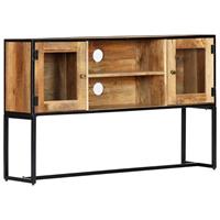 vidaxl TV-Schrank 120 x 30 x 75 cm Recyceltes Massivholz Braun