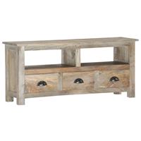 vidaXL Tv-meubel 110x30x50 cm massief mangohout