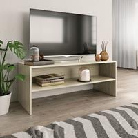 vidaXL Tv-meubel 100x40x40 cm spaanplaat sonoma eikenkleurig