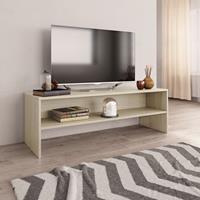 vidaXL Tv-meubel 120x40x40 cm spaanplaat sonoma eikenkleurig