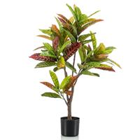 Emerald Kunstboom in pot croton 78 cm